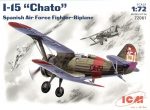 ICM 1/72 I-15 "Chato" Spanish Air Force Biplane Fighter