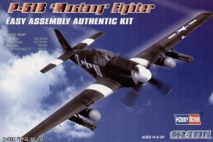 HOBBY BOSS 1/72 P-51B 'Mustang' Fighter