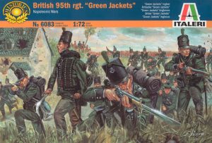 ITALERI 1/72 Napoleonic  War - British Green Jackets