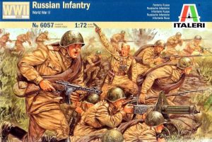 ITALERI 1/72 Russian Infantry WWII