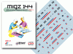 LIFT HERE!  "Migz 144"  Braille Scale Yugoslav Aircraft, part 4 1/144