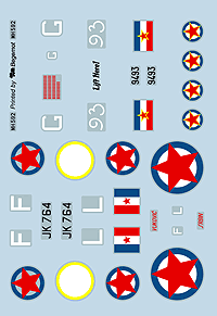 LIFT HERE!  "Spitfires V"   Yugoslav Spitfires 1/72
