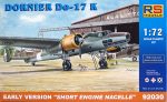 RS MODEL 1/72 Dornier Do-17K - kratka gondola