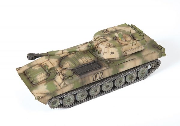 ZVEZDA 1/35 Gvozdika 122 mm Russian Self-Propelled Howitzer - Slika 6
