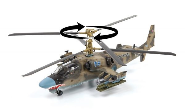 ZVEZDA 1/48 Russian Combat Helicopter Ka-52 "Alligator" - Slika 3