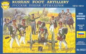 ZVEZDA 1/72 Russian Artilery