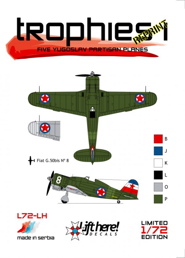 LIFT HERE!  "War Trophies, part I", Yugoslav Partisan Aircraft 1/72