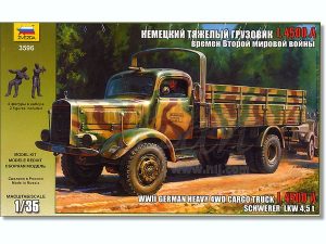 ZVEZDA 1/35 German heavy truck L 4500A