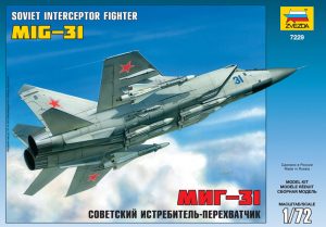 ZVEZDA 1/72 MiG-31 Soviet interceptor