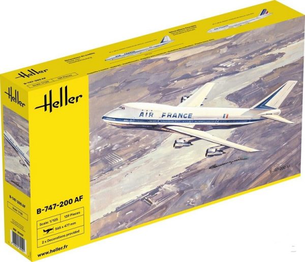 HELLER 1/125 Boeing 747