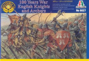 ITALERI 1/72 100 Years War English Knights and Archers