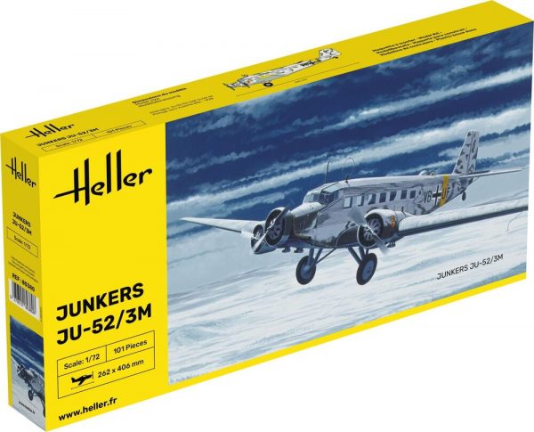 HELLER 1/72 Junkers Ju-52/3m