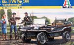 ITALERI 1/35 Kfz.II VW typ 166 Schwimmwagen
