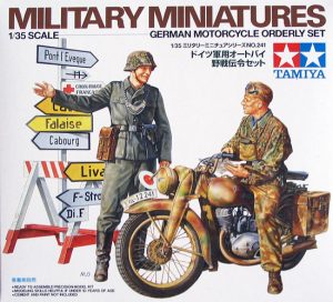 TAMIYA 1/35 German Motorcycle Orderly Set