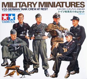 TAMIYA 1/35 German Tank Crew at Rest