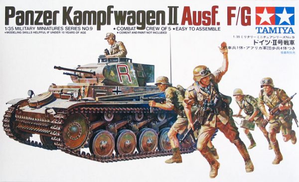 TAMIYA 1/35 Pz.Kpf.II Ausf.F/G