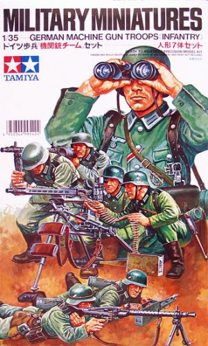 TAMIYA 1/35 German Machine Gun Troops