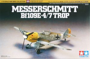 TAMIYA 1/72 Messerschmitt Bf-109E-4/7Trop