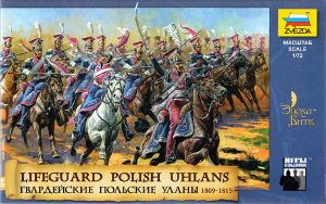 ZVEZDA 1/72 Lifeguard Polish Uhlans, 1809-1815