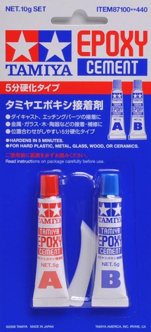TAMIYA Epoxy Cement (2 x 5g)