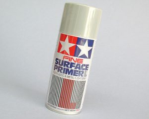 TAMIYA Surface Primer Grey, Spray Lacquer Paint