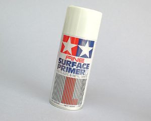 TAMIYA Surface Primer White, Spray Lacquer Paint