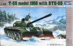 TRUMPETER 1/35 T-55 model 1958 with BTU-55
