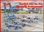 ICM 1/72 Soviet Modern Air-to-Air Aircraft Armament