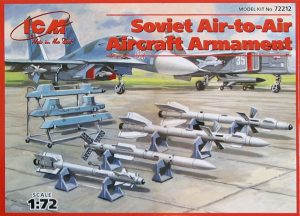 ICM 1/72 Soviet Modern Air-to-Air Aircraft Armament
