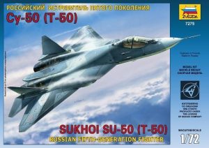 ZVEZDA 1/72 Sukhoi T-50 Russian Stealth Fighter