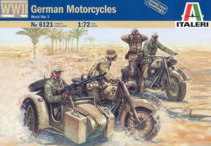 ITALERI 1/72 German Motorcycles