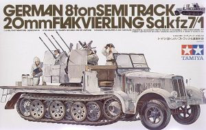 TAMIYA 1/35 German 8-ton Halftrack AA Gun Sd.Kfz7/1
