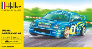 HELLER 1/43 Subaru Impreza WRC 02