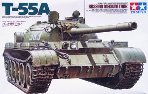 TAMIYA 1/35 Soviet Medium Tank T-55A