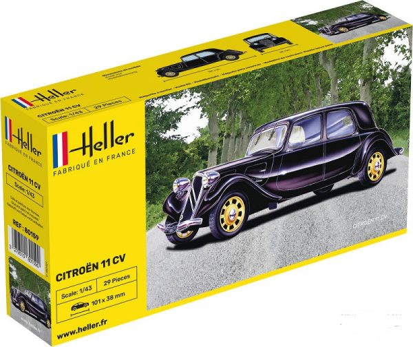 HELLER 1/43 Citroen 11 CV
