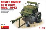 MINI ART 1/35 Soviet limber 52-R-353M Mod.1942