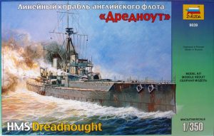 ZVEZDA 1/350 HMS Dreadnought