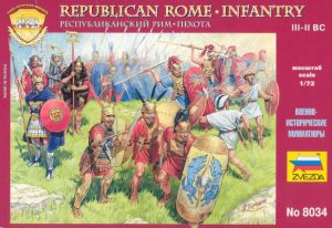 ZVEZDA 1/72 Republican Roman Infantry