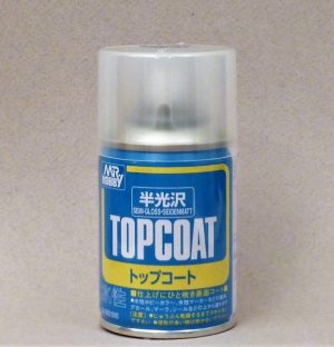 GUNZE Top Coat Semi-Gloss Spray (polusjajni lak)