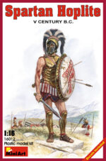 MINI ART 1/16 Spartan Hoplite V century B.C.