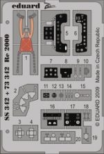 EDUARD ZOOM PE set za Re 2000 S. A. 1/72