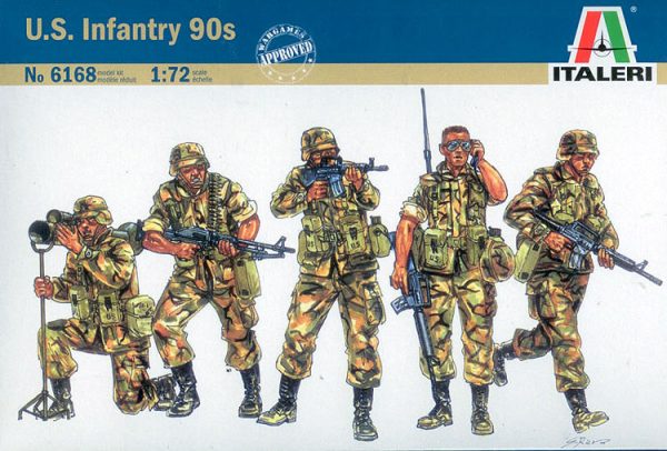 ITALERI 1/72 U.S. Infantry 90s