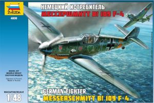 ZVEZDA 1/48 Messerschmitt BF 109 F4