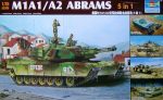 TRUMPETER 1/35 M1A1/A2 Abrams 5 in 1