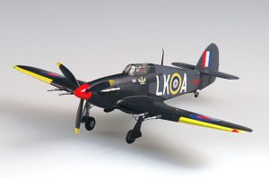 EASY MODEL 1/72 Hurricane MkII 87 Squadron Leader 1940/1941