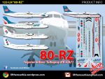 LIFT HERE!  “80-RZ”, Yugoslav Airlines ATR-42 & 72