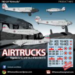 LIFT HERE! “Airtrucks”, Yugoslav Ju-52, Ju W-34, C-47 & Li-2
