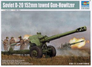 TRUMPETER 1/35 Soviet D-20 152mm towed Gun-Howitzer