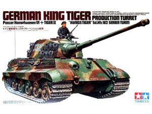 TAMIYA 1/35 German King Tiger Production Turret Tank