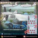 LIFT HERE!  “Fat Five”, YAF Thunderbolts in 1/48